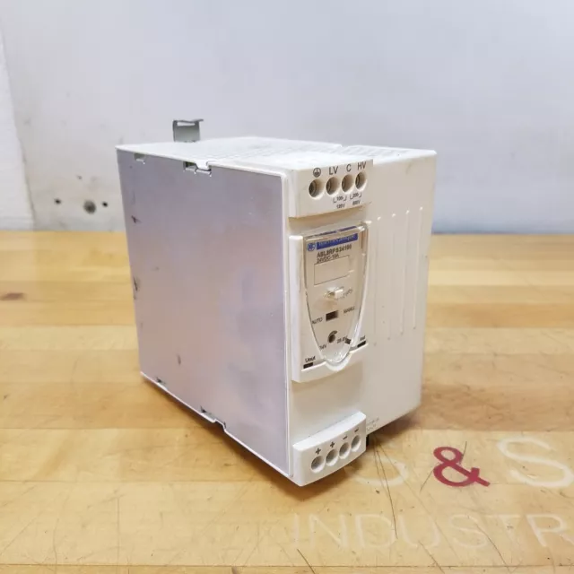 Schneider ABL8 RPS24100 Power Supply, 24-28.8VDC, 10-8.33A, 100-120VAC - USED