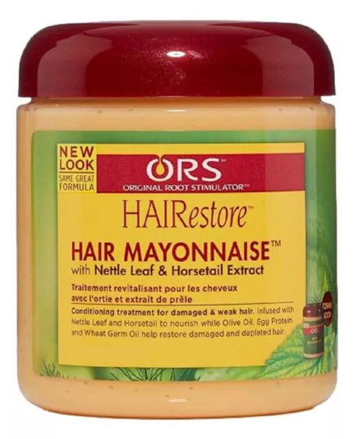 ORS Hair Mayonnaise 454g Traitement capillaire masque revitalisant cheveux secs