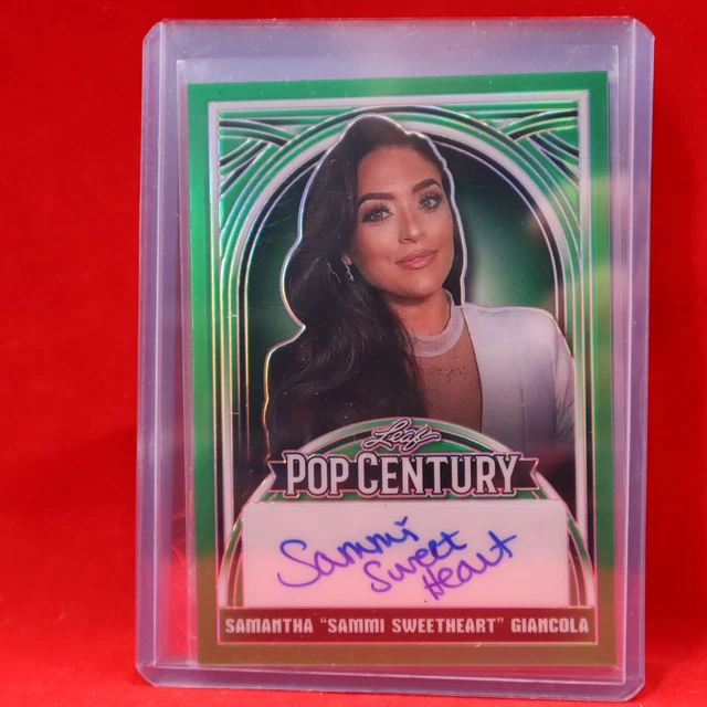 SAMANTHA &SAMMI SWEETHEART& Giancola 2024 Leaf Pop Century Auto Green