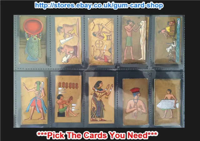 Cavanders - Ancient Egypt 1928 (Fillers) *Pick The Cards You Need*