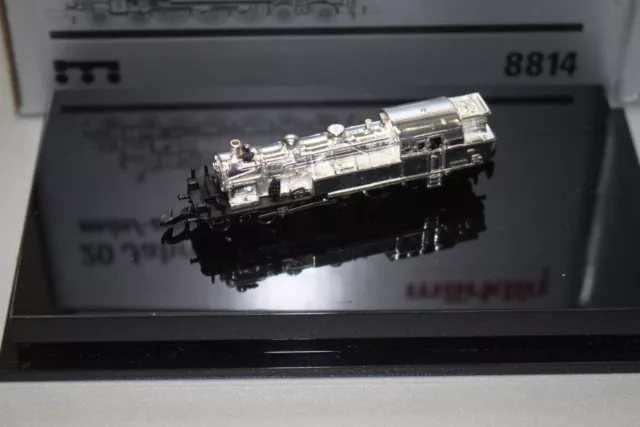 Märklin 8814 Locomotora de Vapor Serie 78 Plata Escala Z Emb.orig