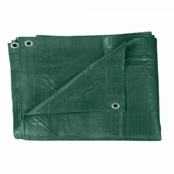 TELO OCCHIELLATO 85 Gr VERDE BLU IMPERMEABILE COPRITUTTO MULTIUSO Misura 3x5mt 88359622 - 2