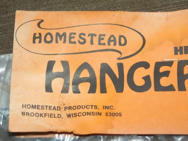 Vintage Homestead  Iron Heavy Duty Hanger Bracket Plant Hook New Nos 3