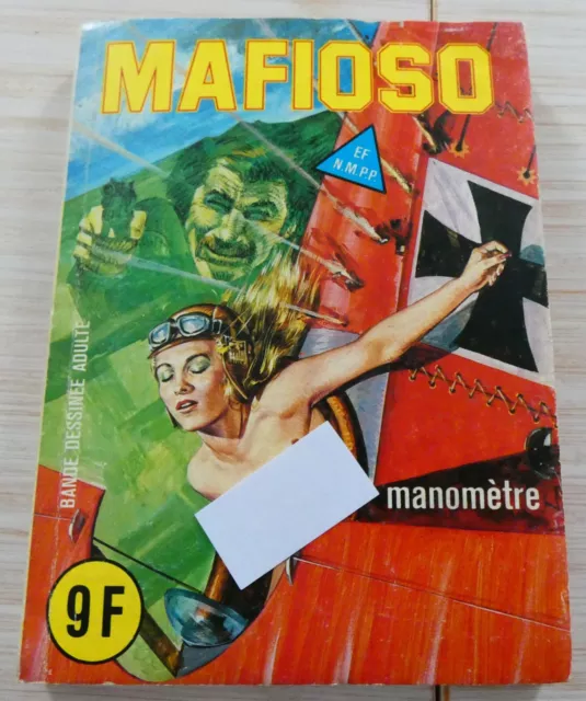 Bd Adulte Petit Format Elvifrance Mafioso Manometre 1984 N°21