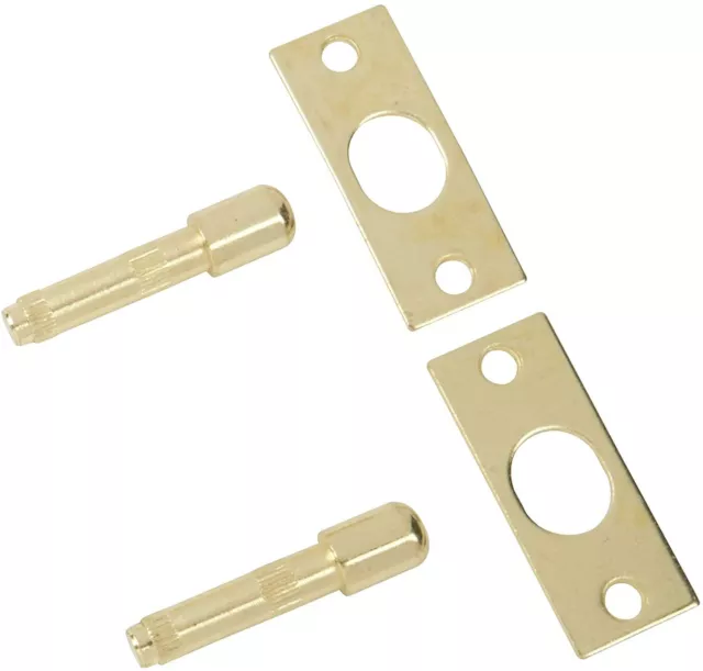 Yale Door Hinge Bolts - Polished Brass - P-125-PB - Brand New