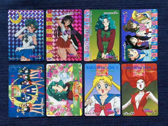 Sailor Moon Cards- Pull Pack Pt. 7/8- Hard Prisms #352/353- Mars, Mercury, Amada