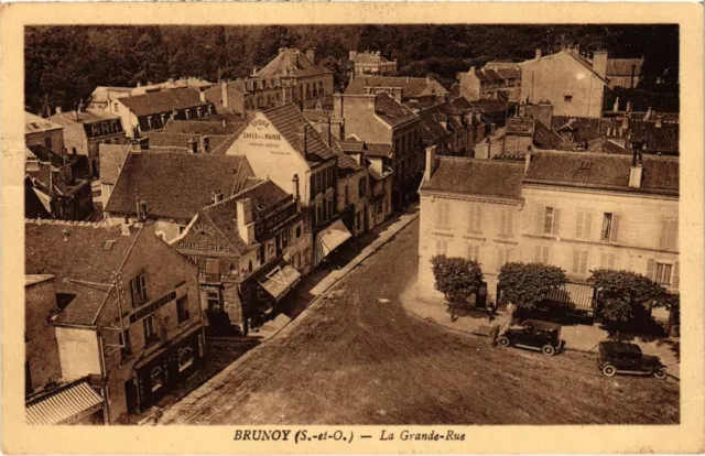 CPA Brunoy La Grande Rue FRANCE (1370496)