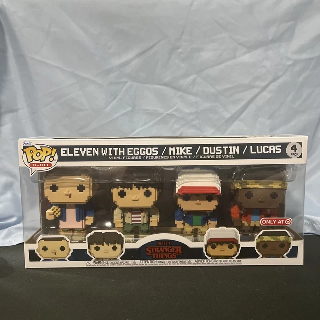 Pop 8 bit Eleven with Eggos/Mike/Dustin/Lucas - Jeux & Jouets