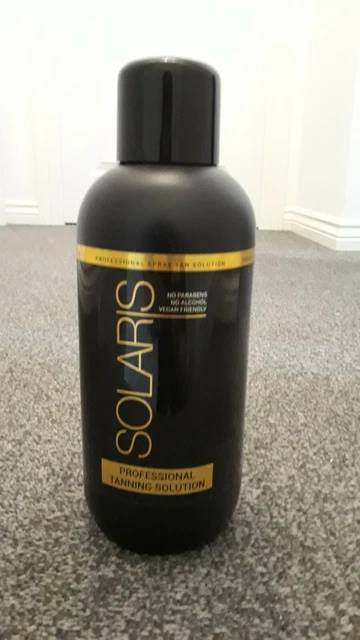 Solución De Bronceado Profesional Solaris 1 Lt Polvo Oscuro Para Bebé