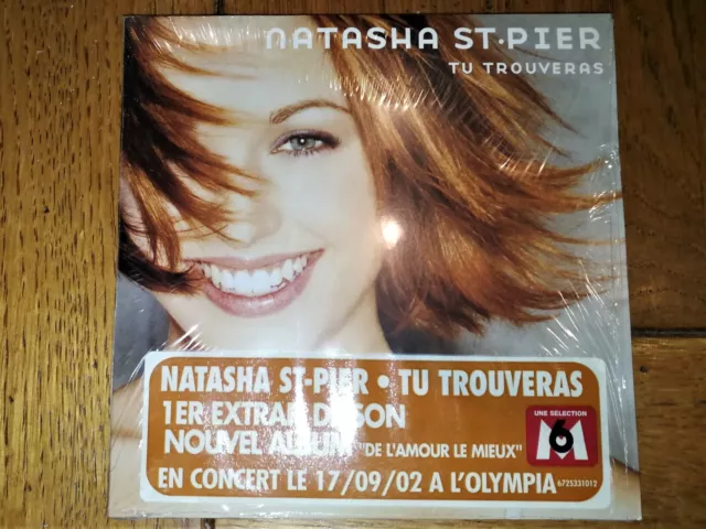 Natasha St Pier- Tu Trouveras ( Cd Single 2 Titres )  - C12 -