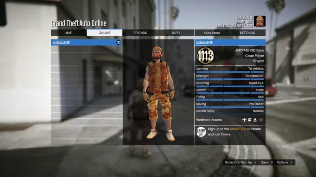 Gta 5 Xbox One Mod 16.6 Trillion Rank 7981 (24/7 INSTANT AUTOMATIC DELIVERY)