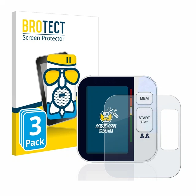 3x Anti-Riflesso Vetro Pellicola Protezione per Visomat Comfort Eco Proteggi