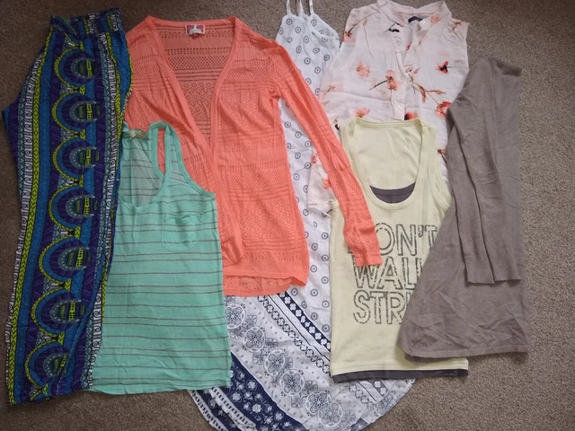 Women's Bundle of Summer Clothes Size 6-8 River Island, Max Jeans, Pineapple etc