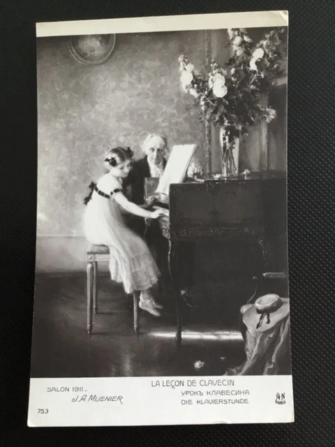 Carte Postale Ancienne CPA AK 2 - Leçon De Cake-Walk - La Pursuite Bergeret - Voyagée