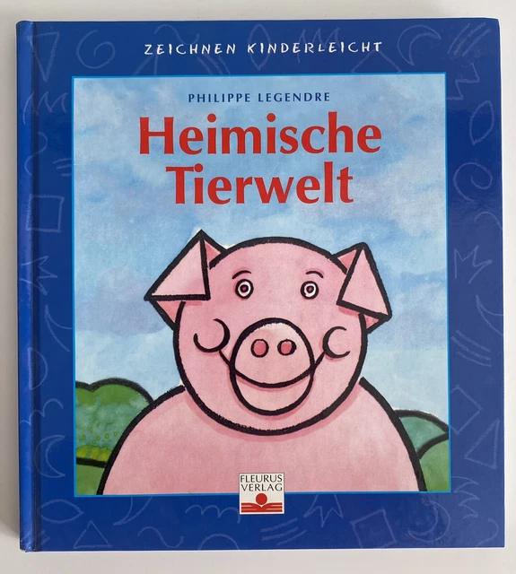 Kinderbuch Malbuch Heimische Tierwelt