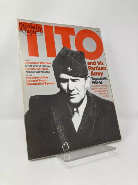 Strategy & Tactics The Magazine of Conflict Simulation Issue #81 Tito 1st LN PB