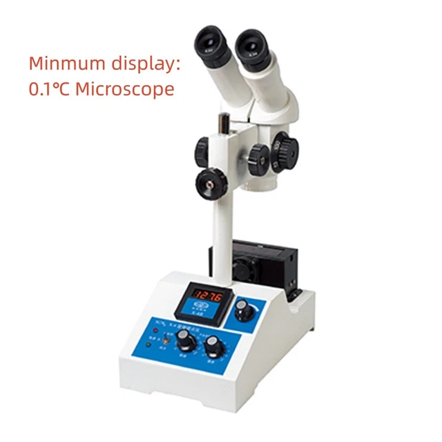 DIGITAL MELTING-POINT APPARATUS Tester with Microscope Room temperature ...