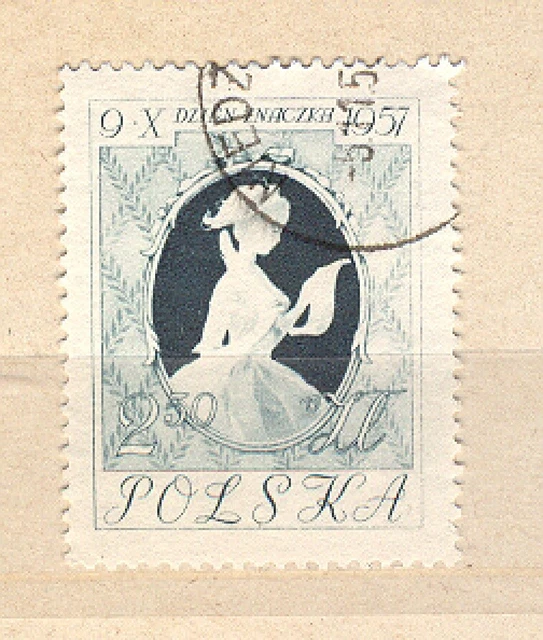 Briefmarken Polen 1957 - Mi.-Nr. 1030 gestempelt