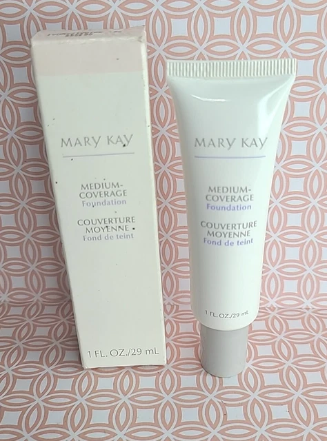 Base de cobertura mediana Mary Kay marfil 100 355200 normal/aceitosa nueva en caja envío gratuito