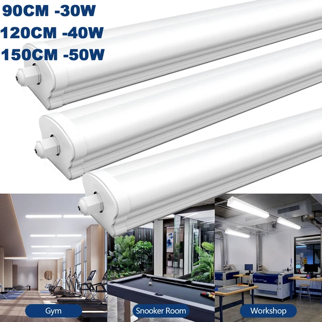 Tubo Fluorescente LED Luce Ambiente Umido T8 Tubo Completa - Foto 9