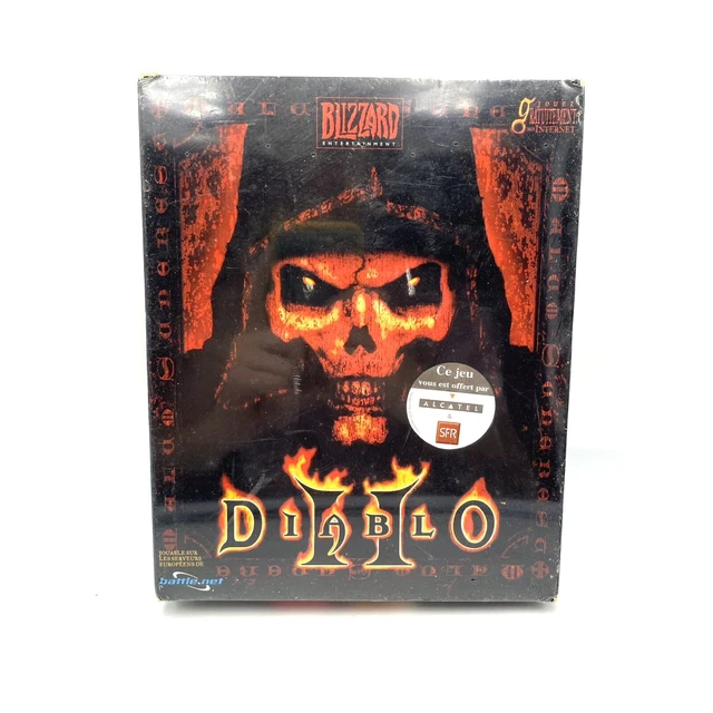 Diablo 1 PC Big Box - Version Française - Bon État - Jeu Culte