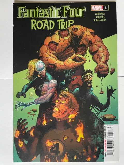 Fantastic Four: Road Trip Vol 1 #1A Cantwell Andrade MARVEL 2021