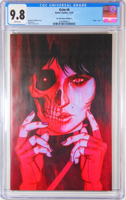 Grim #6 (Jenny Frison Exclusive Virgin Variant) Comic Book ~ Cgc Graded 9.8 Nm/M