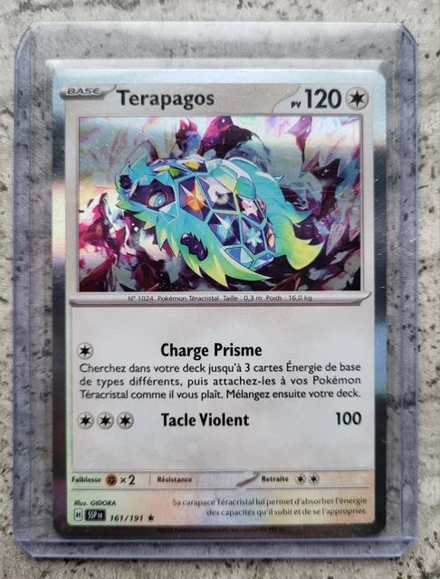 Terapagos 161/191 Holo REVERSE HOLO Stürmische Funken Pokemon Karte kaufen