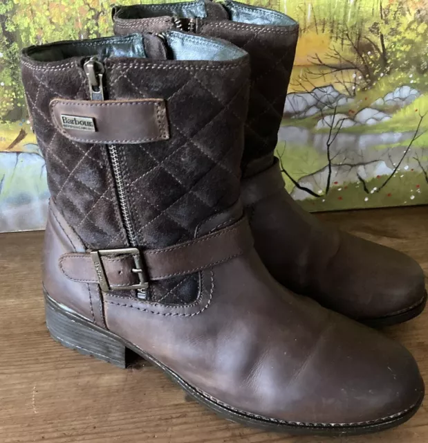 Barbour sienna on sale boots black