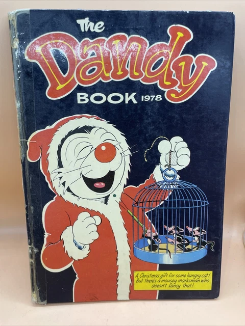P Dandy DANDY 1978 THE Book Annual Vintage Comic DANDY 1979 1978, Hardback Dan ...