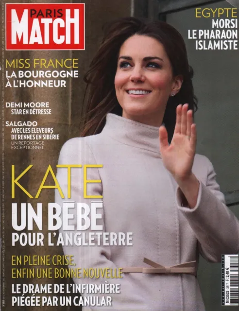 Couverture magazine,Coverage Paris Match Kate Middelton *