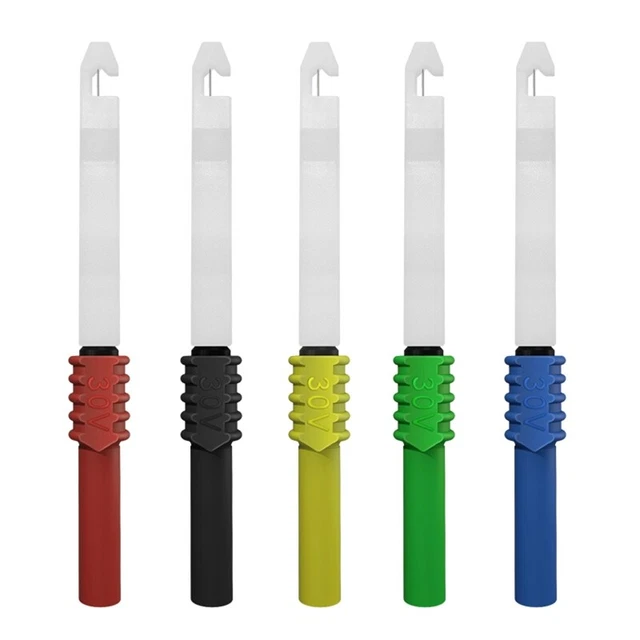 Test Probes Pin Insulation Piercing Needle Multimeter Test Probe for 4mm Banana