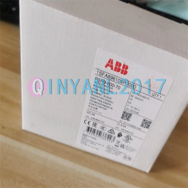1PCS NEW ABB PSR9-600-70 1SFA896105R7000 Soft Starter