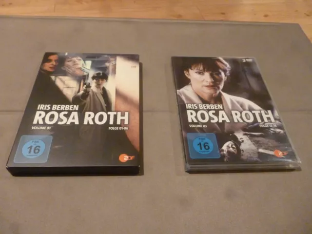 Rosa Roth - Volume 01 + 03 DVD Iris Berben