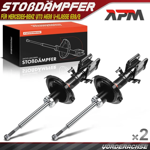 Frankberg Amortisseurs à Gaz Arrière Paire - Compatibles Audi A4 B6 8E2 / Avant 8E5 / Cabriolet 8H7 8HE 2000-2009