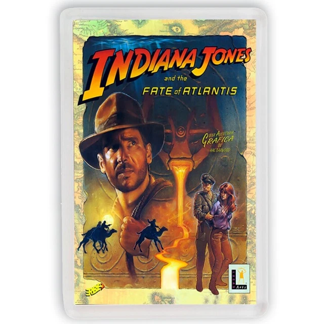 Indiana Jones and The Fate of Atlantis + Fullthrottle PC Big
