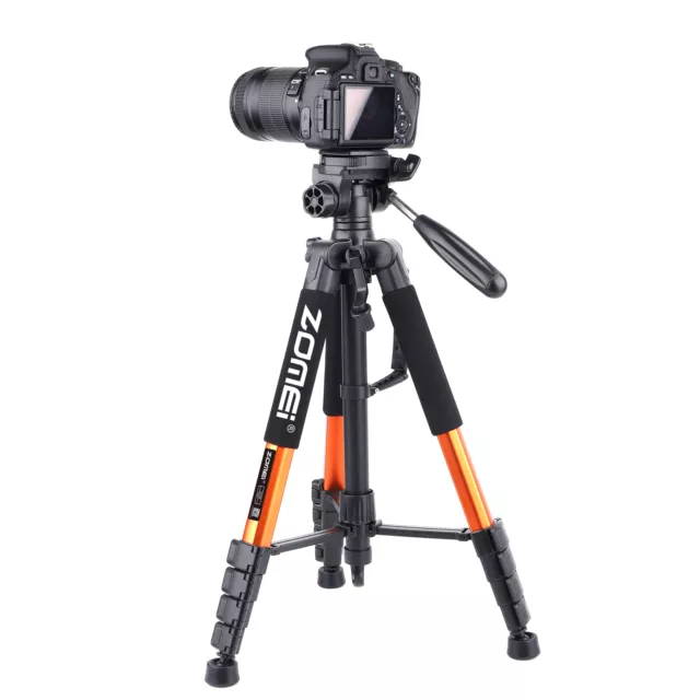 ZOMEI Q-188 Travel Aluminium 74inch Pro Tripod monopod&Ball Head for DSLR Camera