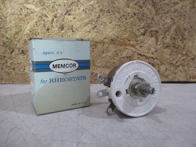 *New* Memcor Type R-50 Series 5A Rheostat Ch41-851-10 50W