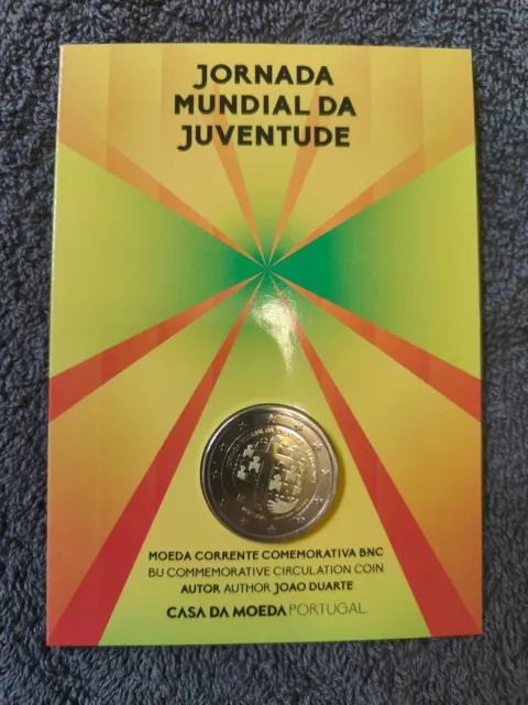 2 euro Portugal 2023 - Juventude JMJ - BU FDC