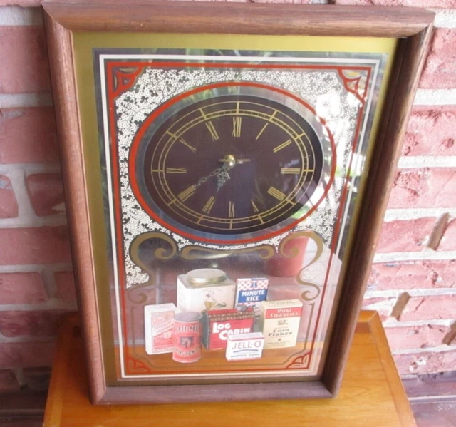 Vintage Collectible Promotional General Foods Clock (1pc)