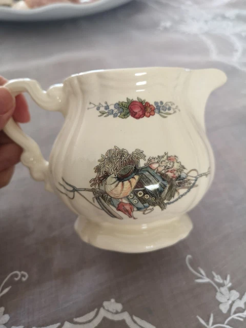 Ancien Grand Pot À Lait Alsacien Sarreguemines Obernai