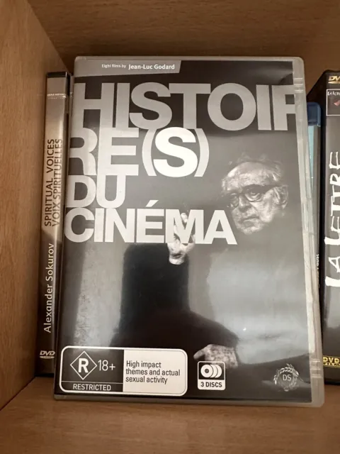 Histoire(s) du Cinema - Eight Films By Jean-Luc Godard DVD, Region 4 RARE OOP