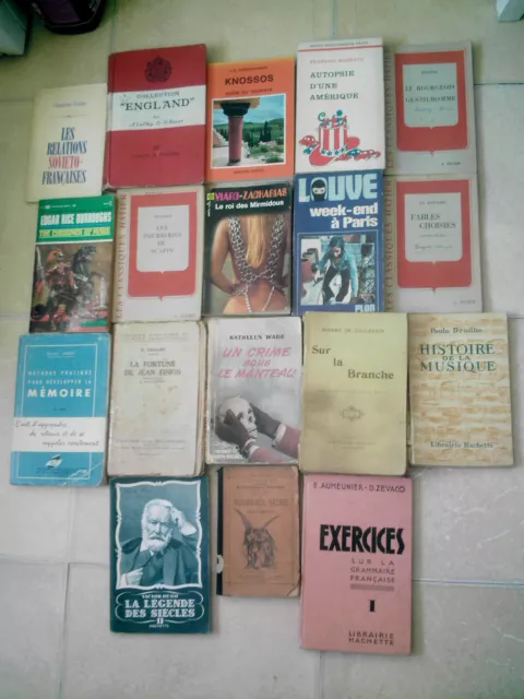 gros lot 40 livres poche et grand format variés exbrayat  perret ...