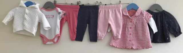 Pacchetto di abbigliamento per bambine età 0-3 mesi panettiere cura della mamma