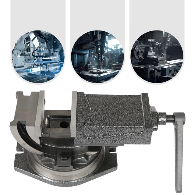 Maschinenschraubstock 125 Mm Backenbreite, Sc
