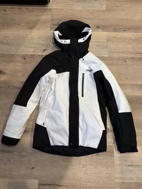 OAKLEY TNP BZI Snowboard Jacket Black/White Size Xs $80.00 - PicClick