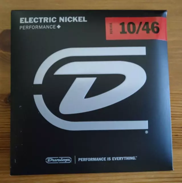 Jim Dunlop Performance+ 10-46 Electric Guitar Strings Nickel