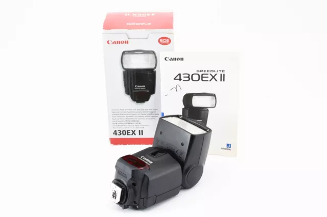 Canon Speedlite 430EX II Shoe Mount Flash w/ BOX [NEAR MINT!] from Japan