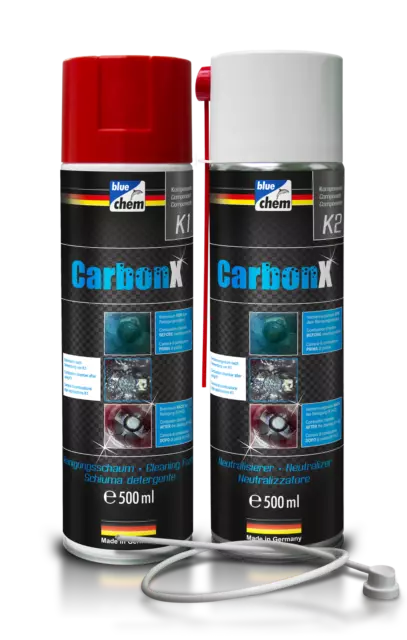 Nettoyant chambre de combustion Carbon X K1 + K2