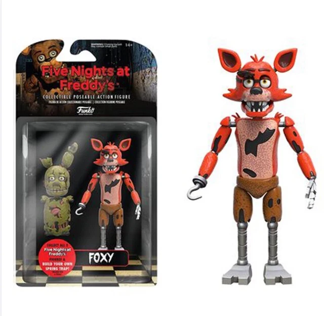Five Nights At Freddy's Plüschpuppen-Set – 5 Figuren (Bonnie, Foxy, Chica, Freddy, Circus Baby), Je Ca. 18 Cm, Weich Gefüllt
